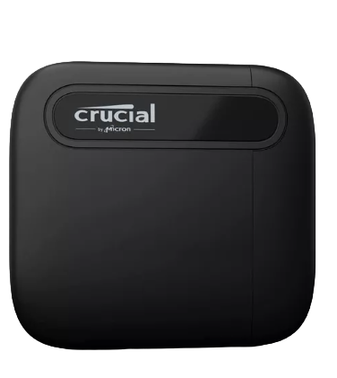 Crucial X6 Portable SSD Mejores Discos Duros Externos