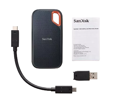 SanDisk Extreme Portable SSD Mejores Discos Duros Externos